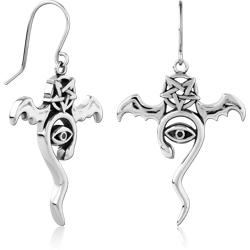SURGICAL STEEL GRADE 316L EARRINGS PAIR