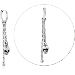 SURGICAL STEEL GRADE 316L HOOP EARRINGS