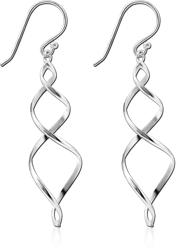 STERLING 925 SILVER EARRINGS PAIR