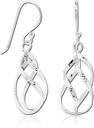 STERLING 925 SILVER EARRINGS PAIR