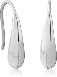 STERILE SURGICAL STEEL GRADE 316L EAR STUDS PAIR