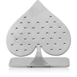 SURGICAL STEEL GRADE 316L MATT FINISH DISPLAY HOLE 0.6 MM  FOR THREADLESS TOPS WITH SILICONE SLEEVE-SPADES