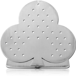 SURGICAL STEEL GRADE 316L MATT FINISH DISPLAY HOLE 1.3 MM  FOR INTERNALLY EXTERNALLY THREADED LABRETS BARBELLS-CLUBS