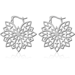 SURGICAL STEEL GRADE 316L HOOP EARRINGS PAIR