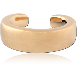 STERLING 925 SILVER GOLD PLATED 18K EAR EAR CUFF