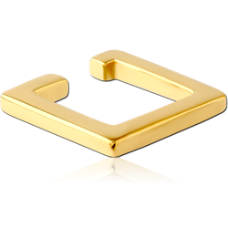GOLD PVD COATED SURGICAL STEEL GRADE 316L EAR CUFF