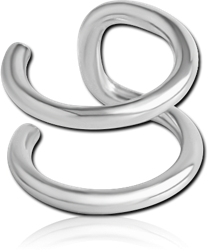 SURGICAL STEEL GRADE 316L ILLUSION EAR CUFF