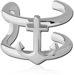 SURGICAL STEEL GRADE 316L  ILLUSION EAR CUFF