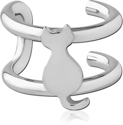 SURGICAL STEEL GRADE 316L ILLUSION EAR CUFF