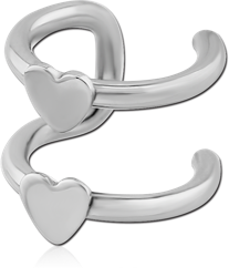 SURGICAL STEEL GRADE 316L ILLUSION EAR CUFF