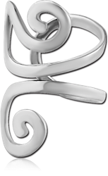 SURGICAL STEEL GRADE 316L EAR CUFF