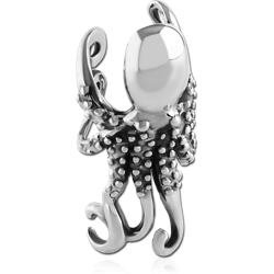 SURGICAL STEEL GRADE 316L EAR CUFF - OCTOPUS