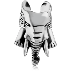 SURGICAL STEEL GRADE 316L EAR CUFF - ELEPHANT