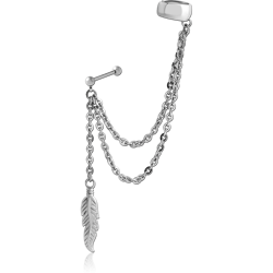 SURGICAL STEEL GRADE 316L EAR CUFF