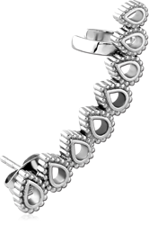 SURGICAL STEEL GRADE 316L EAR CUFF - DROP