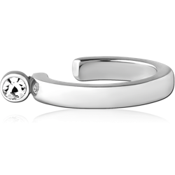 SURGICAL STEEL GRADE 316L JEWELED EAR CUFF