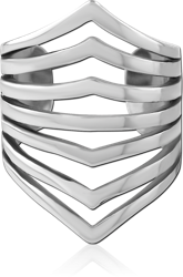 SURGICAL STEEL GRADE 316L EAR CUFF