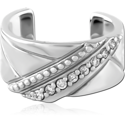 SURGICAL STEEL GRADE 316L EAR CUFF