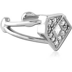 SURGICAL STEEL GRADE 316L EAR CUFF