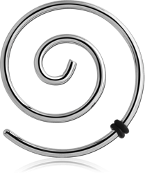 SURGICAL STEEL GRADE 316L WIRE EAR SPIRAL