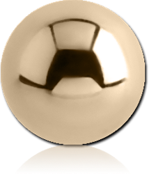 14 KARAT GOLD YELLOW MICRO BALL