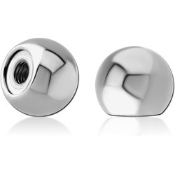 SURGICAL STEEL GRADE 316L EXTERNALLY THREADED COUNTERSUNK BALL