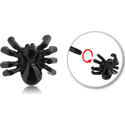 BLACK PVD COATED SURGICAL STEEL GRADE 316L SPIDER ATTACHMENT