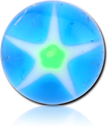 UV POLYMER GLITTERING MURANO BALL