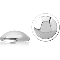 SURGICAL STEEL GRADE 316L HALF BALL