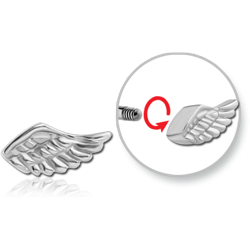 SURGICAL STEEL GRADE 316L MICRO THREADED WING ATTACHMENT