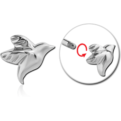 SURGICAL STEEL GRADE 316L MICRO THREADED BIRD ATTACHMENT