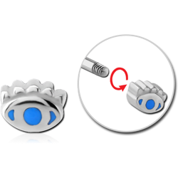 SURGICAL STEEL GRADE 316L MICRO THREADED ATTACHMENT - EYE