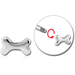 SURGICAL STEEL GRADE 316L MICRO THREADED ATTACHMENT - BONE