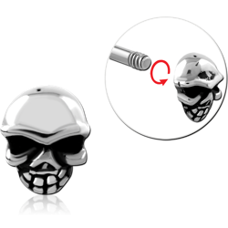 SURGICAL STEEL GRADE 316L MICRO THREADED SKULL ATTACHMENT