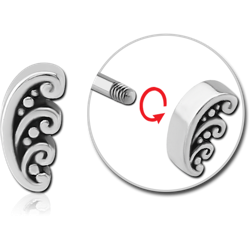 SURGICAL STEEL GRADE 316L MICRO ATTACHMENT FOR 1.2MM THREADED PINS - FILIGREE