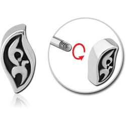 SURGICAL STEEL GRADE 316L MICRO ATTACHMENT FOR 1.2MM THREADED PINS - FILIGREE