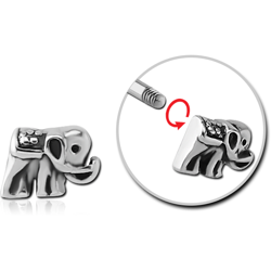 SURGICAL STEEL GRADE 316L MICRO ATTACHMENT FOR 1.2MM THREADED PINS- ELEPHANT