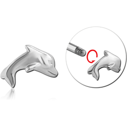 SURGICAL STEEL GRADE 316L MICRO THREADED DOLPHIN ATTACHMENT