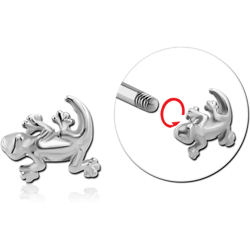 SURGICAL STEEL GRADE 316L MICRO THREADED SALAMANDER ATTACHMENT