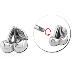 SURGICAL STEEL GRADE 316L MICRO THREADED CHERRIES ATTACHMENT