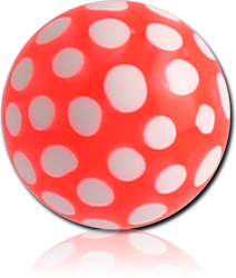 UV POLYMER PRINTED BALL