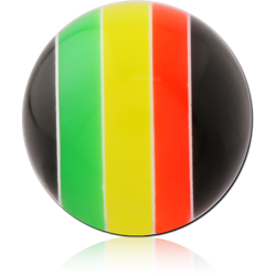POLYMER RASTA BALL