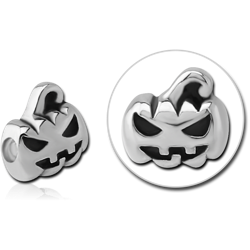 SURGICAL STEEL GRADE 316L ATTACHMENT FOR BALL CLOSURE RING - PUMPKIN