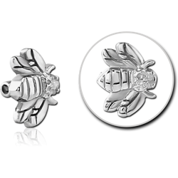 SURGICAL STEEL GRADE 316L ATTACHMENT FOR BALL CLOSURE RING