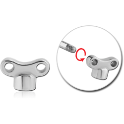 SURGICAL STEEL GRADE 316L THREADED ATTACHMENT-WIND UP