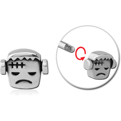 SURGICAL STEEL GRADE 316L ATTACHMENT FOR 1.6 MM THREADED PINS - FRANKENSTEIN