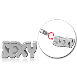 SURGICAL STEEL GRADE 316L THREADED ATTACHMENT-SEXY