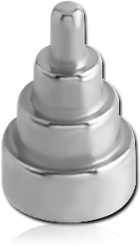 SURGICAL STEEL GRADE 316L SMALL DUMBBELL