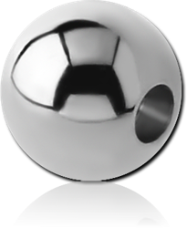SURGICAL STEEL GRADE 316L SPINNER BALL 1.6 MM HOLE