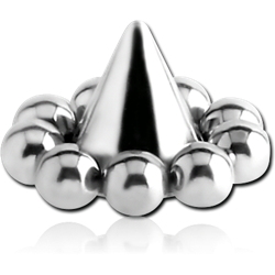 SURGICAL STEEL GRADE 316L SPACE CONE